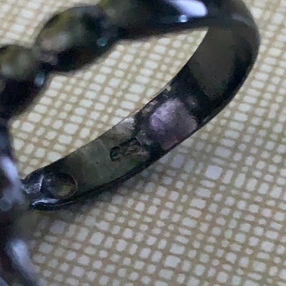 New Gorg Unique African Amethyst Rhodolite Ring - Picture 16 of 16